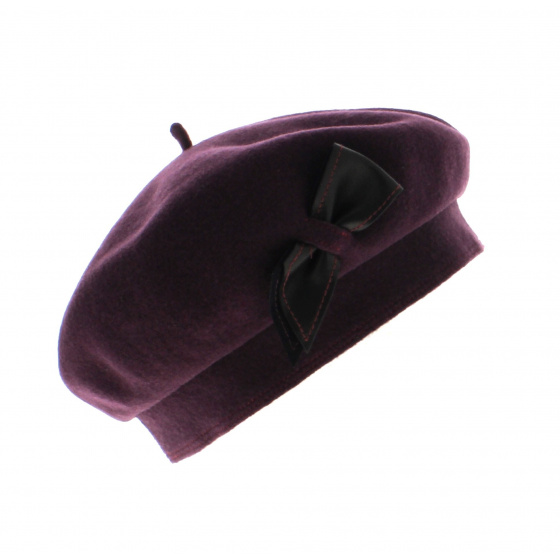 Colette PLUM Beret - Heritage by Laulhère