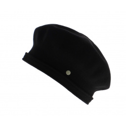 Black Colette Beret - Heritage by Laulhère