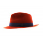 Rust Doria Trilby Hat