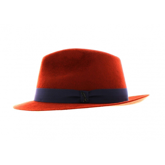 Rust Doria Trilby Hat