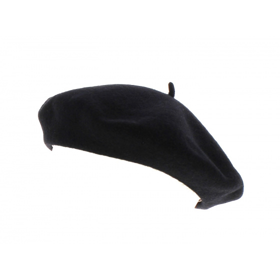 Saint Jean de Luz Fine Black Basque Beret - Elosegui Saint Jean de Luz Fine Black Basque Beret - Elosegui