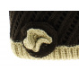 Ariane Knit Beanie - Chocolate Brown