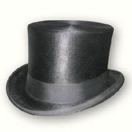 chapeau haut de forme poil de castor