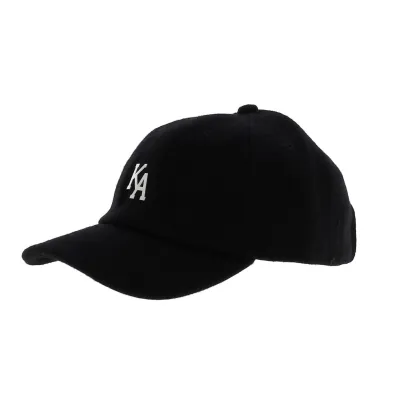 Casquette Casquette Letterman Curved Peak Noir - KING APPAREL - traclet Reference : 6089 | Chapellerie Traclet