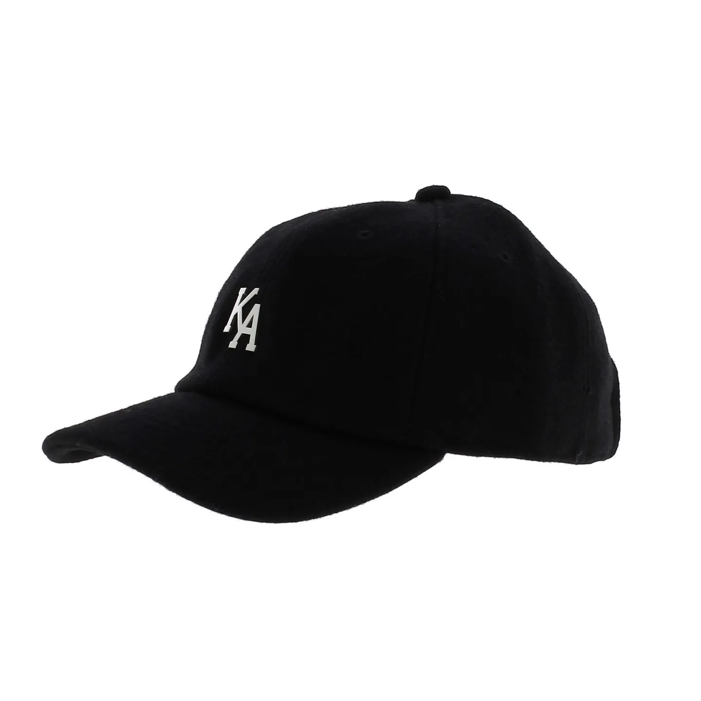 Casquette Casquette Letterman Curved Peak Noir - KING APPAREL - traclet Reference : 6089 | Chapellerie Traclet