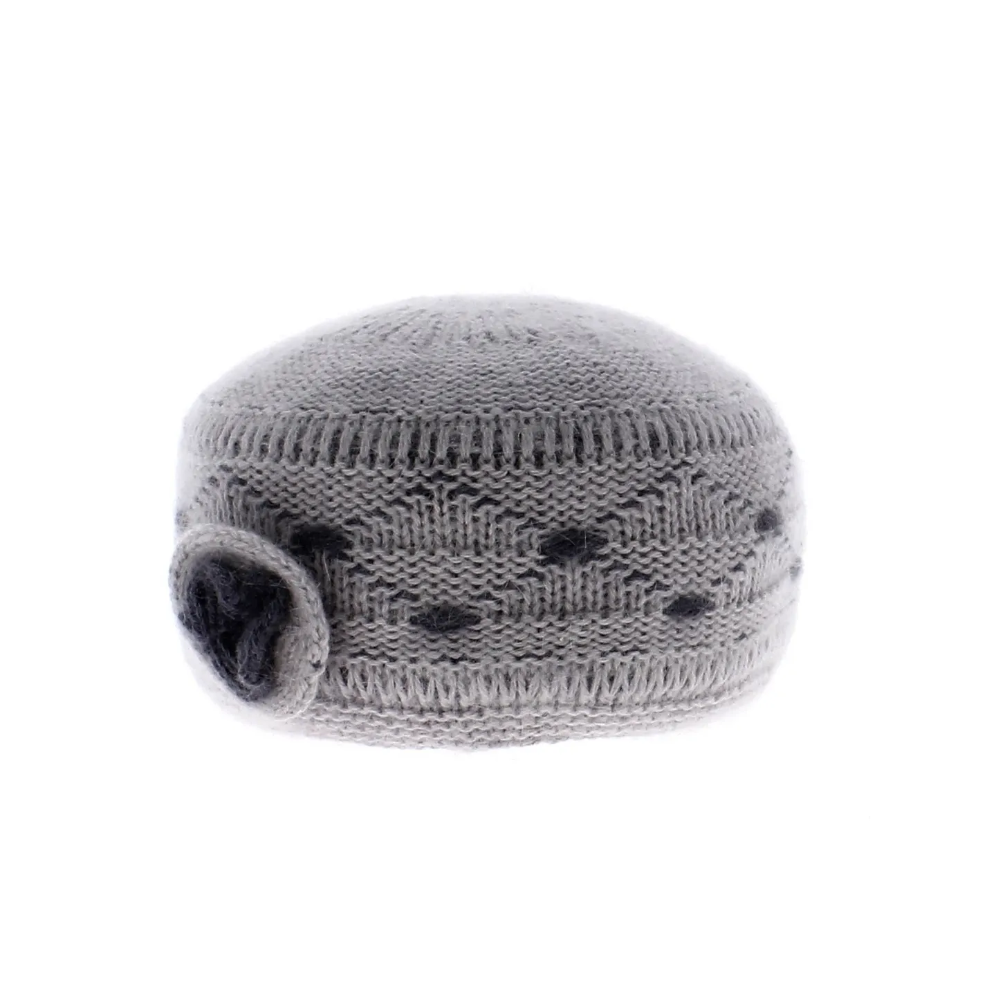 Bonnet tricot Ariane-Traclet-Gris Reference : 7285 | Chapellerie Traclet