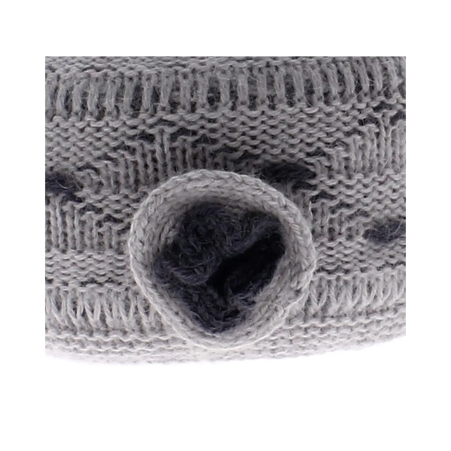 Bonnet tricot Ariane-Traclet-Gris Reference : 7285 | Chapellerie Traclet