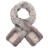 Rabbit fringe scarf Reference: 3950 | Traclet Hat Shop