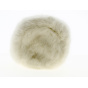JOSH White Faux Fur Beanie Hat - Barts