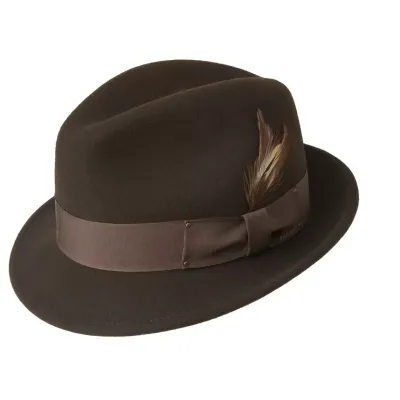 chapeau tino marron  trilby bailey Reference : 7295 | Chapellerie Traclet
