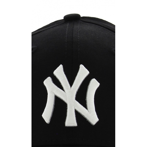 NY Yankees Baseball Cap-New Era 39Thirty League Basic Black