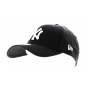 NY Yankees Baseball Cap-New Era 39Thirty League Basic Black