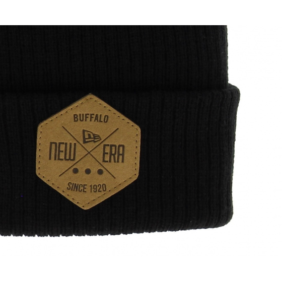New Era Black Fisherman Hex Newer Beanie