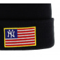 MLB Flag Knit Neyya New Era Navy Blue Beanie