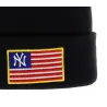 Bonnet MLB Flag Knit Neyya-New Era-Traclet-Bleu Marine Reference : 7324 | Chapellerie Traclet