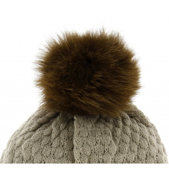 Bonnet Pompon Fourrure Renard - Traclet