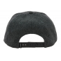 Gray Wool Sterling Snapback Cap - King Apparel