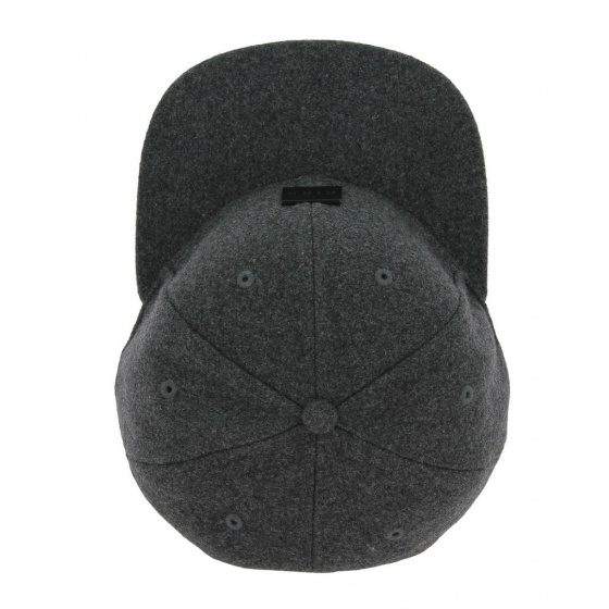 Casquette Snapback Sterling Laine Grise - King Apparel Casquette Snapback Sterling Laine Grise - King Apparel
