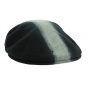 504 Artisan Wool Flat Cap Blue & White - Kangol