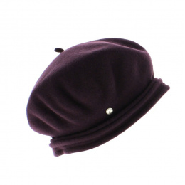 Chopin Heritage Beret by Laulhère - Purple