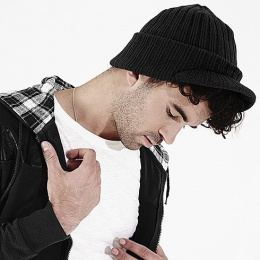 Janson Black Beanie Cap