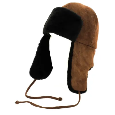 Genuine Fur Moscow Ushanka Gena-Traclet-Brown Reference: 7436 | Traclet Hat Shop