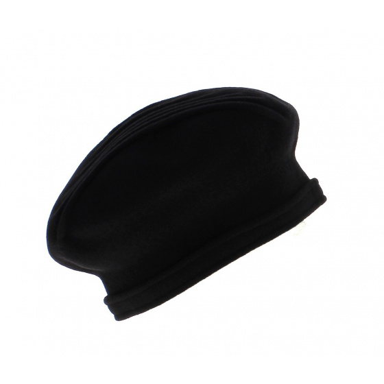 Beret Berthe Héritage by Laulhère - Black