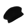 Beret Berthe Laulhre Laine Femme Traclet Marron Noir Reference : 7445 | Chapellerie Traclet
