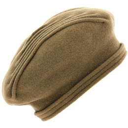 Berthe Heritage Beret by Laulhère - Chestnut brown