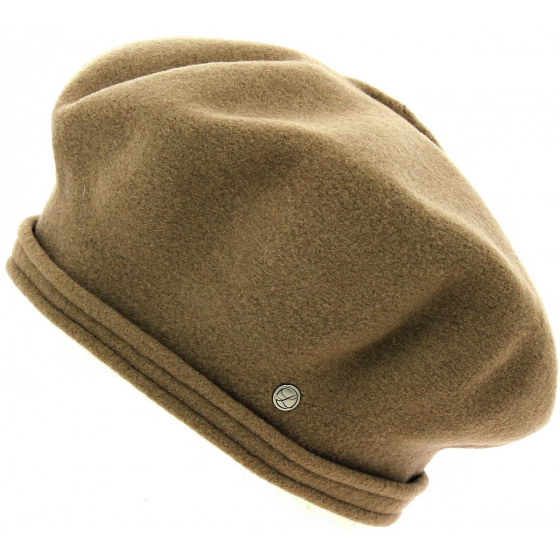 Berthe Heritage Beret by Laulhère - Chestnut brown
