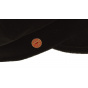 Brown Velvet Newsboy Cap - Mayser