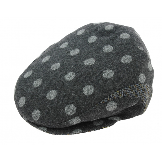 Casquette Plate Troon Laine Anthracite - Mtm