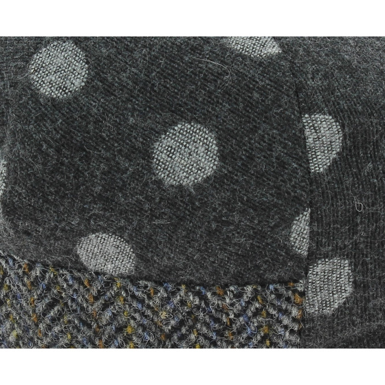 Troon Wool Flat Cap Anthracite - Mtm