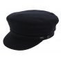 Cancale Wool Sailor Cap Navy - Traclet