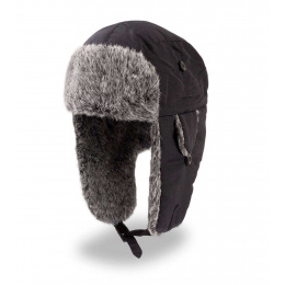 Ushanka Hat - Eco polar Black
