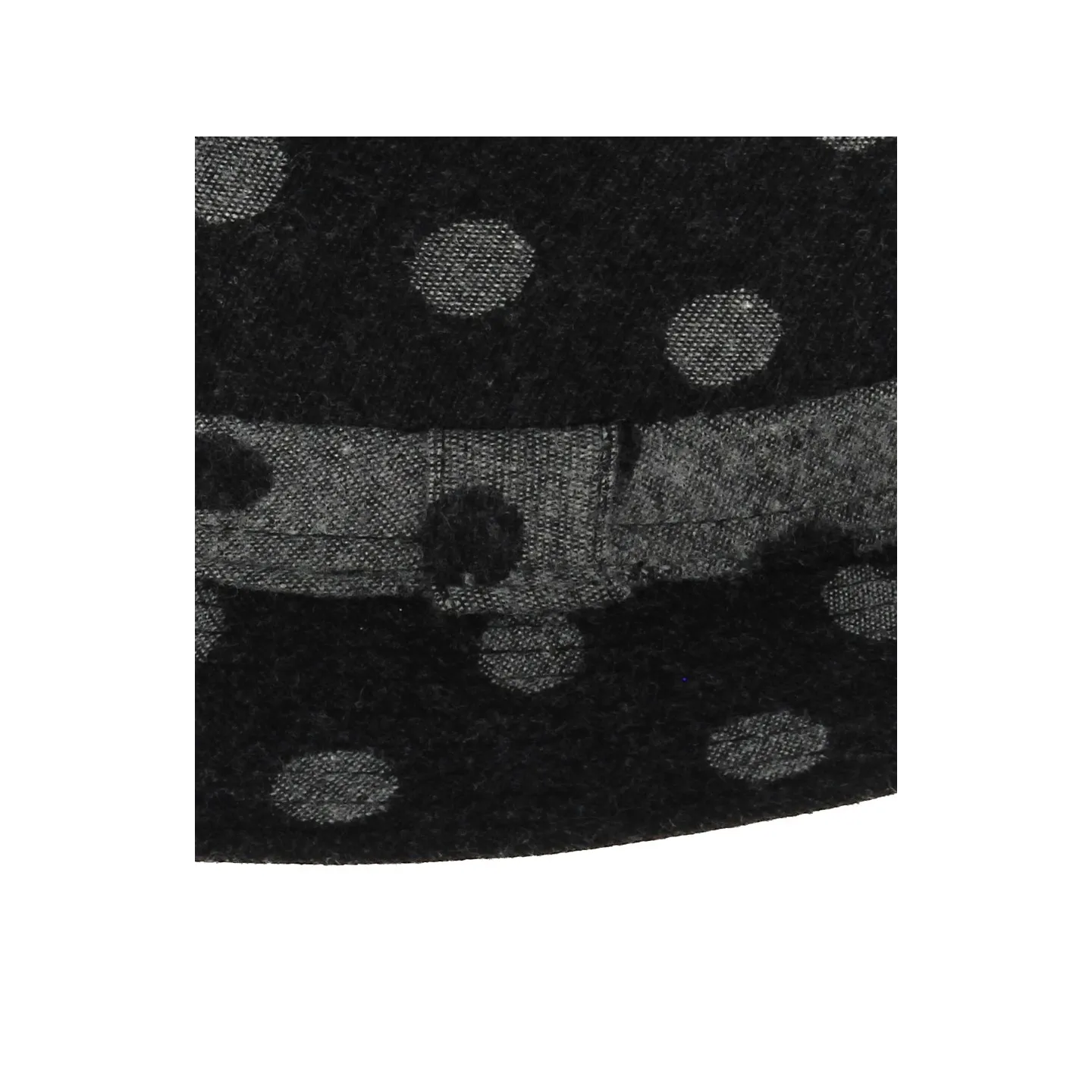 Chapeau Traveller Turrif Coiffe Texture Pois Traclet Anthracite Reference : 6765 | Chapellerie Traclet