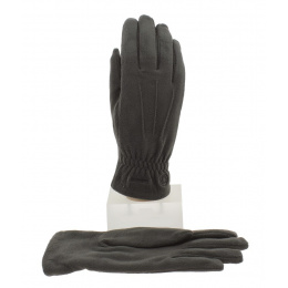 Women's Eco-Fleece Gloves Grey - Isotoner