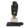 Gants de Conduite Cuir D'Agneau Noir - Glove story Reference : 6599 | Chapellerie Traclet
