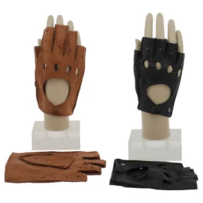 Peccary Leather Driving Mittens - Roeckl Reference: 1278 | Traclet Hat Shop