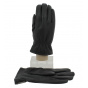 Black Leather Gloves - Stetson