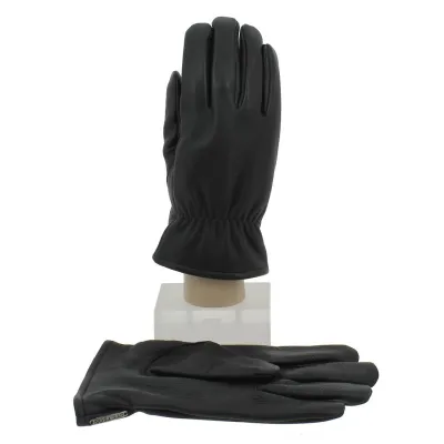 Black Leather Gloves - Stetson Reference: 1886 | Traclet Hat Shop