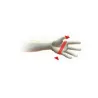 Gants Homme Cuir Carpincho & Cachemire Noir - Picaros Reference : 5556 | Chapellerie Traclet