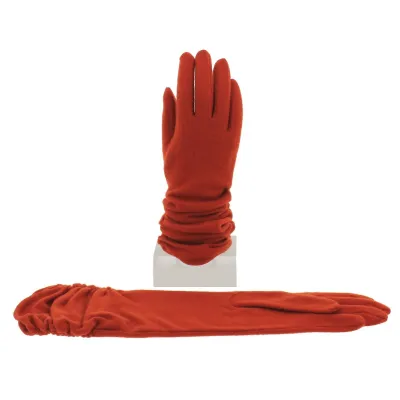 Gant Femme Montant Laine & Nylon Orange - Vincent Pradier Reference : 3936 | Chapellerie Traclet