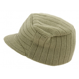 Beige Tribe Beanie Cap