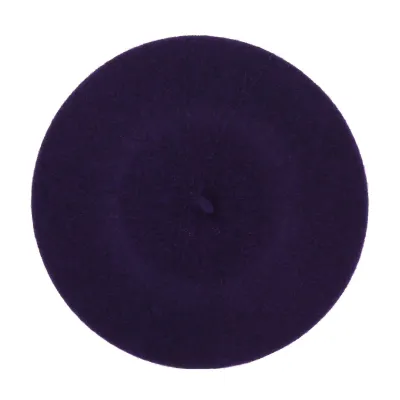 Wool Beret Traclet Purple Reference: 5255 | Traclet Hat Shop
