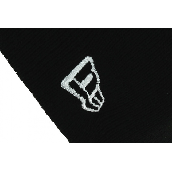 Unisex Long Beanie Essential Knit Acrylic Black - New Era