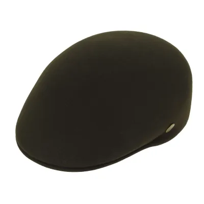 Olive Domed Felt Fur Cap - Guerra Reference: 7489 | Traclet Hat Shop