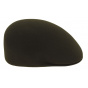 Olive Domed Felt Fur Cap - Guerra