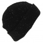 Unisex Fisherman Cuff Acrylic Black Beanie - New Era