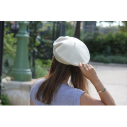 The Classic Cream French Beret- Le Béret Français